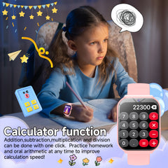 SIMSONFIT Kids Smart Watch with HD Camera Step Counter Games