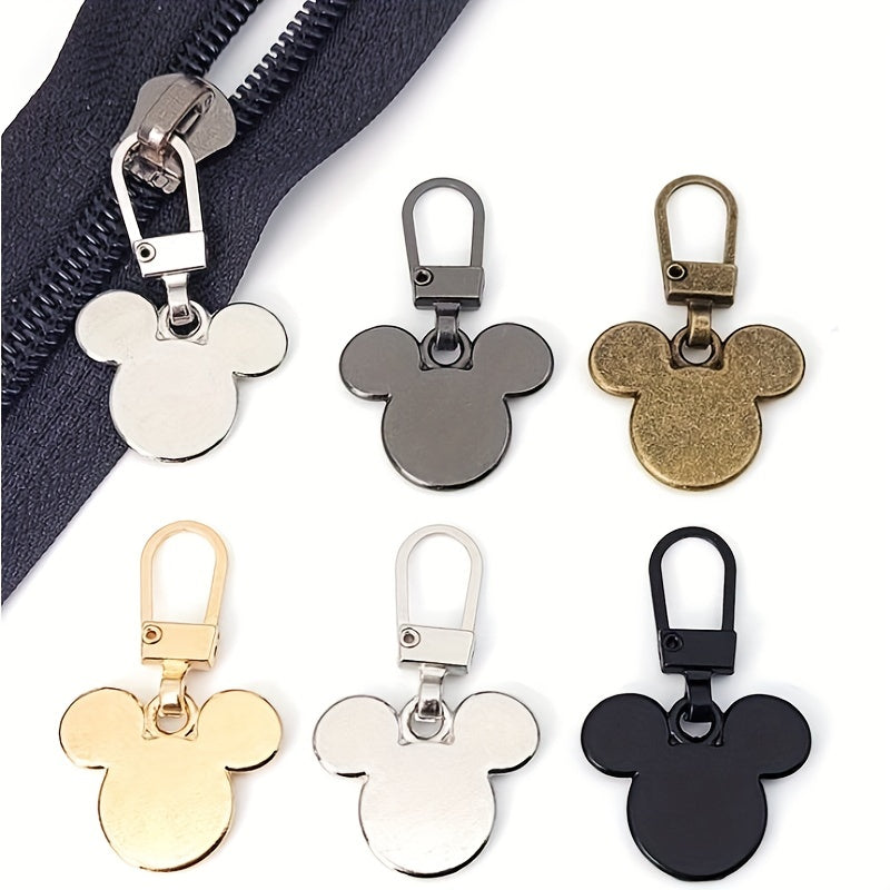 5pcs Small Hole Zipper Pull Tabs Replacement