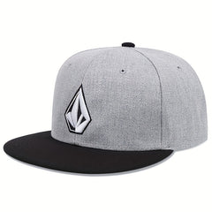 Embroidery Baseball Cap Hip Hop Unisex Lightweight Snapback Hat