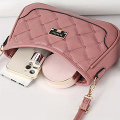 Love Embroidery Crossbody Bag Solid Color All Match Purse