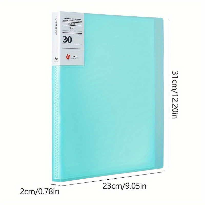 20pcs File Manager Document Organizer Exam Paper Storage Folder
