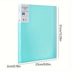 20pcs File Manager Document Organizer Exam Paper Storage Folder