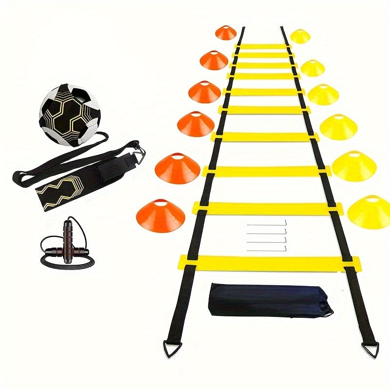 Agility Ladder Set with Jump Rope & Cones
