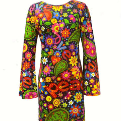  Boho Dress Women's Plus Paisley Floral Print Maxi Dress