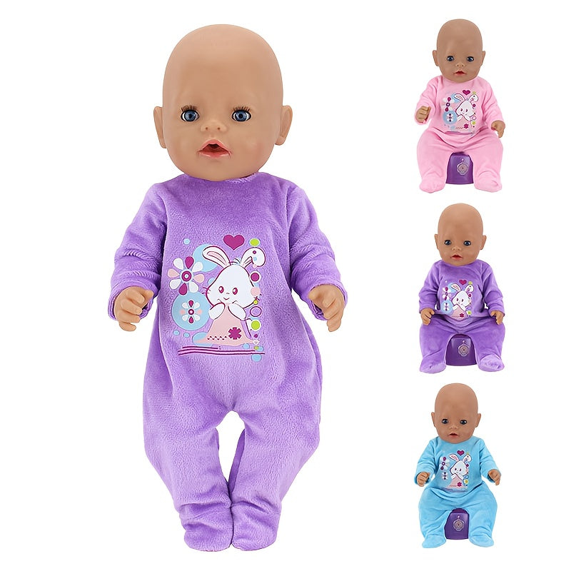 17in Realistic Doll Outfit in Various Colors Perfect for 43cm Dolls