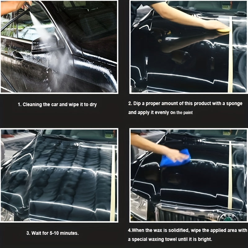 200g Car Coating Waxing Car Wax Anti Fouling Polishing Scratch Resistance