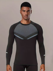Men's 2 Piece Skinny Fit T-Shirt and Leggings Set