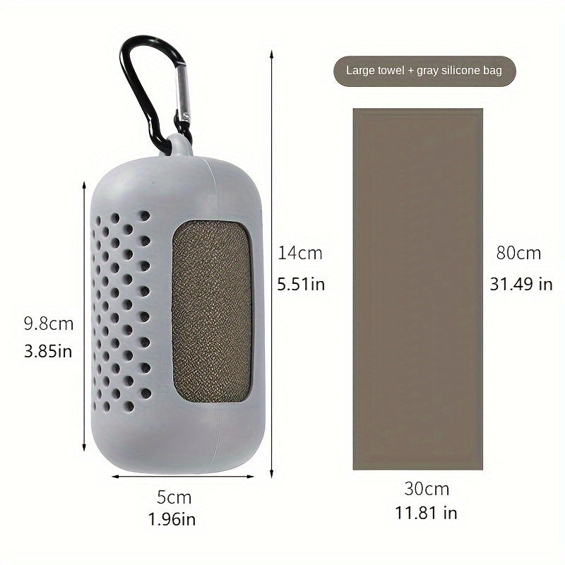 Outdoor Sports Cold Feeling Towel Portable Camping Towel