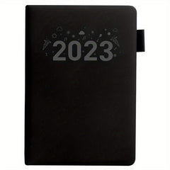 A5 360 Pages Office Leather Business Notepad Thick Leather Diary