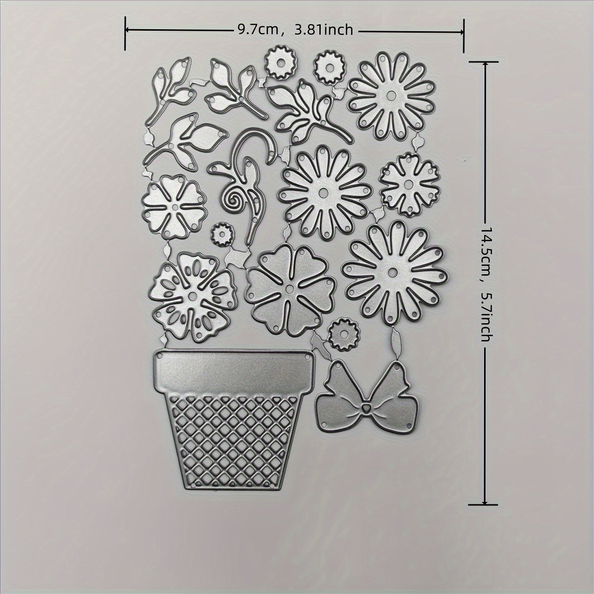 Flower Petal Metal Cutting Dies Stencil - DIY Scrapbooking