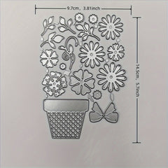 Flower Petal Metal Cutting Dies Stencil - DIY Scrapbooking