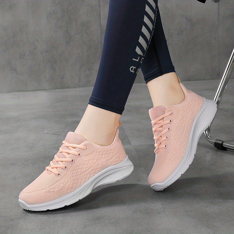 Women's Mesh Breathable Tennis Sports Shoes Lightweight Non slip Travel Shoes
