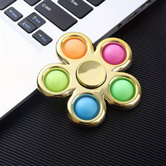 Electroplated Bubble Fun Finger Spinner