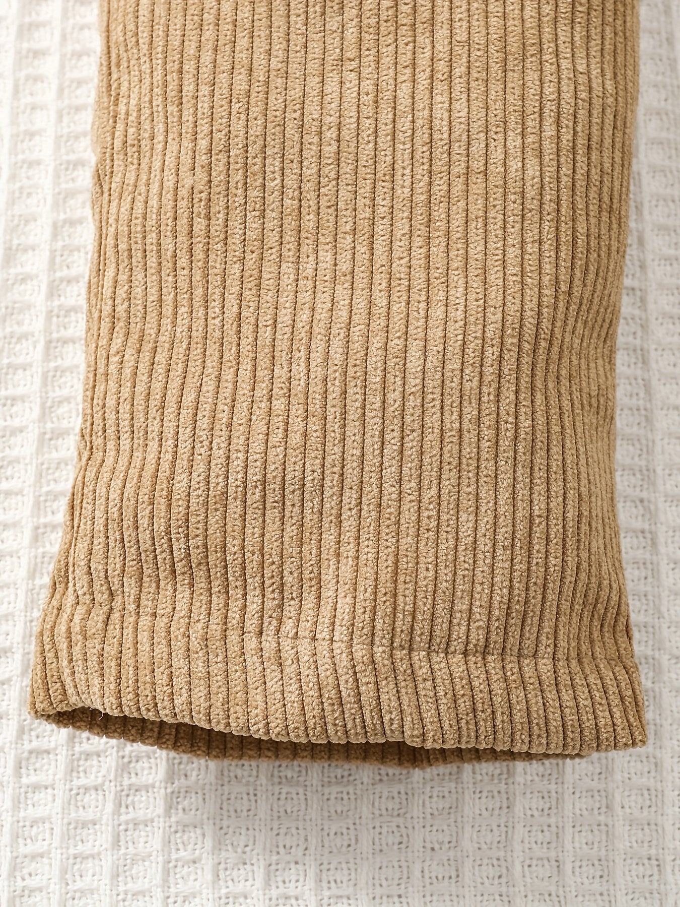 Boys Corduroy Long Pants With Waist Bag