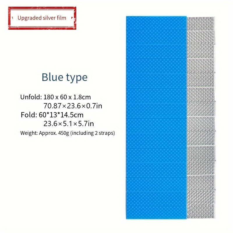 1pc Outdoor Camping Single Folding Moisture proof Mat Thickened 
