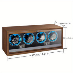 Automatic Mechanical Watch Rotator Anti-magnetic Box