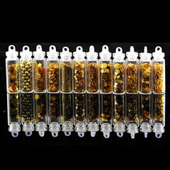 Colorful Resin Filler Glitter Flakes Sequins Kit