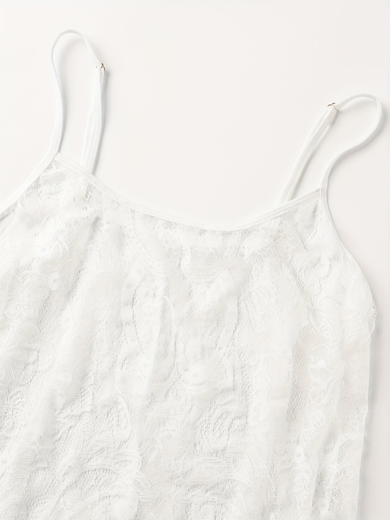  Lace Trim Boho Nightdress
