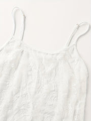  Lace Trim Boho Nightdress