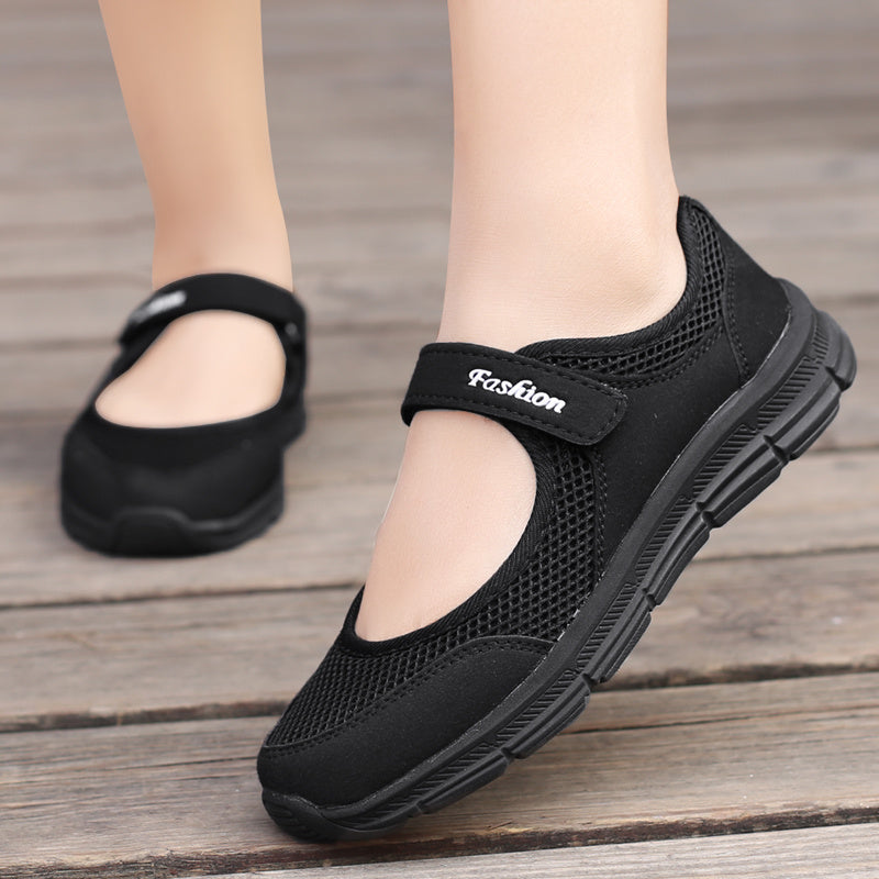 Women's Soft Breathable Slip On Sneakers Casual Walking Shoes