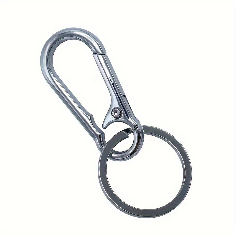 Stainless Steel Keychain Anti-lost Hanging Buckle Pendant
