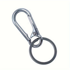 Stainless Steel Keychain Anti-lost Hanging Buckle Pendant