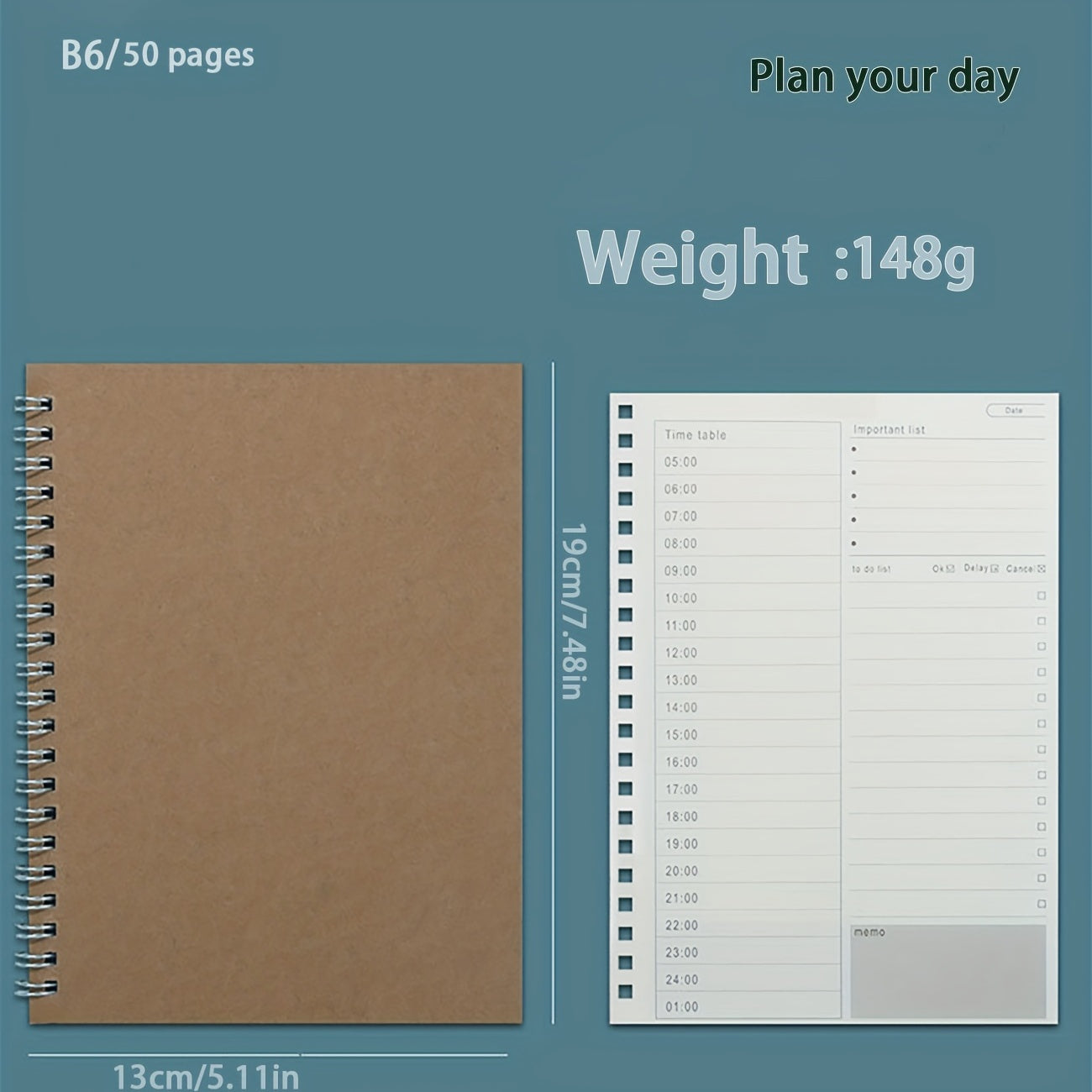 Personal Daily Planner Monthly Planner