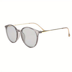 Retro Round Sunglasses Full Frame Vintage Style