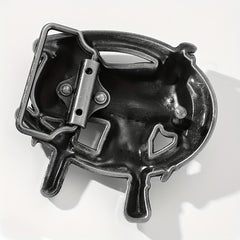 Retro Hollow Out Belt Buckle Western Cowboy Cowgirl Accessories