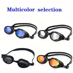 Unisex Swimming Goggles Adult Soft Silicone Non Leaking Anti Fog UV Protection