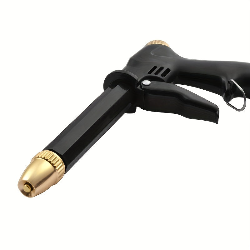 Portable Garden Nozzle High Pressure Spray Gun Water Adjustment