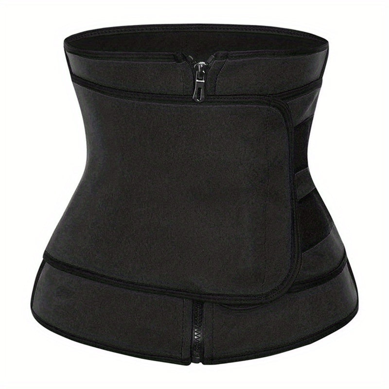 Waist Trainer Corset for Weight Loss Women's Zipper Tummy Control