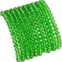 6 8mm AB Crystal Glass Beads Faceted Crystal Glass Beads for Jewelry Making DIY