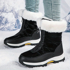 Women's Non slip High Tube Snow Shoes Warm Outdoor Shoes
