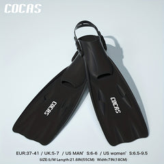 Adjustable Long Fins Silicone Fins Dive Flippers