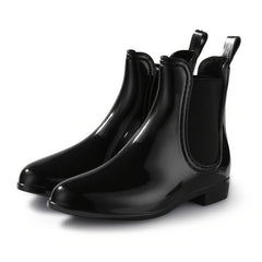 Waterproof Non Slip Chunky Heel Chelsea Shoes for Women