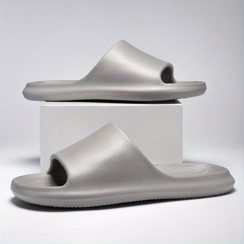 Men's Lightweight Non Slip Open Toe Quick Drying Slides