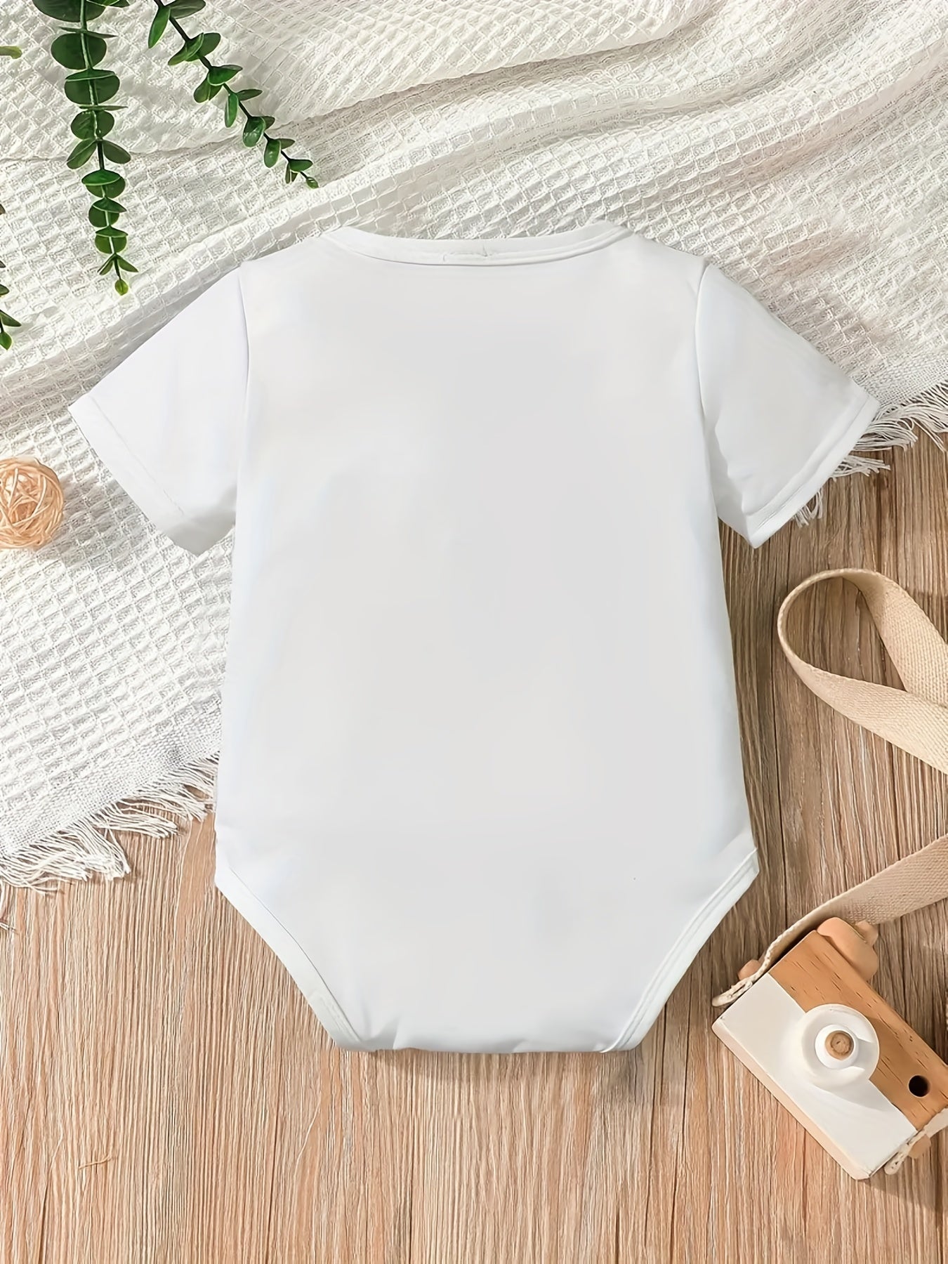Baby Short Sleeve GREAT GRANDMA IN HEAVEN Romper Bodysuit
