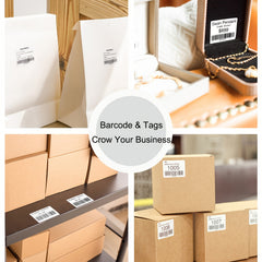 600 Waterproof Thermal Sticker Labels 36''x1.57'' for Business