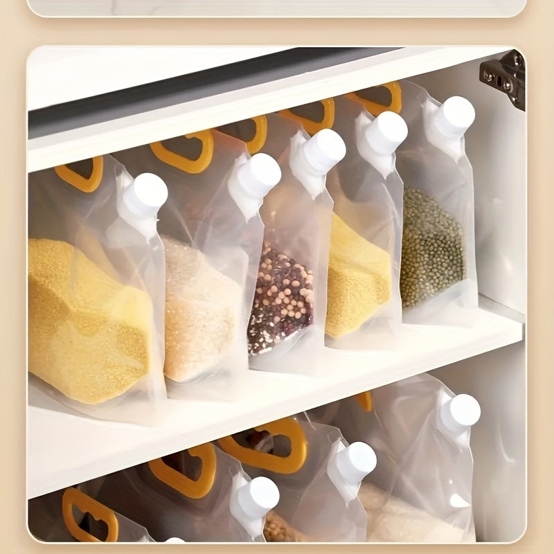5pcs 3 Catty Grain Rice Storage Bag Airtight Food Container Moisture proof