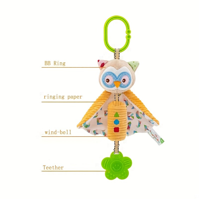 Baby Girl Toys 0-1 Years: Handbells, Rattles, Plush Car Hanging & More