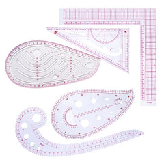 Tailor Measuring Ruler Kit for DIY Sewing Patterns Quilting Tools