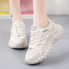 Women's Platform Sports Shoes Breathable Outdoor Running Sneakers