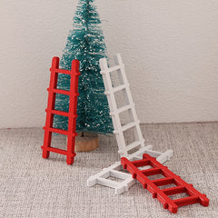 1pc Wooden Ladder Model Dollhouse 1:12 Scale OB11 BJD Collectibles