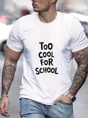 Men's Graphic Crew Neck Active T shirt Casual Comfy Tees Tshirts For Summer