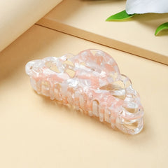 Acetate Claw Clips Tortoise Pink Hair Clips For Women Girls Strong Hold 1pc