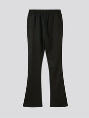 Rose Pattern Bell Bottom Pants Men's Stretch Hip Hop Jogger