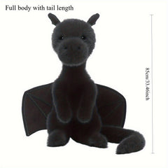 Family Interactive Dragon Plush Set 4 Unique Designs Soft & Safe for Role Play