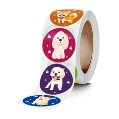 500pcs Dog Reward Stickers Motivational Cartoon Incentive Teacher Gift