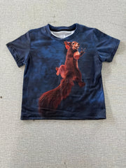 3D Print Squirrel Posture T-shirt Kids Street Wear